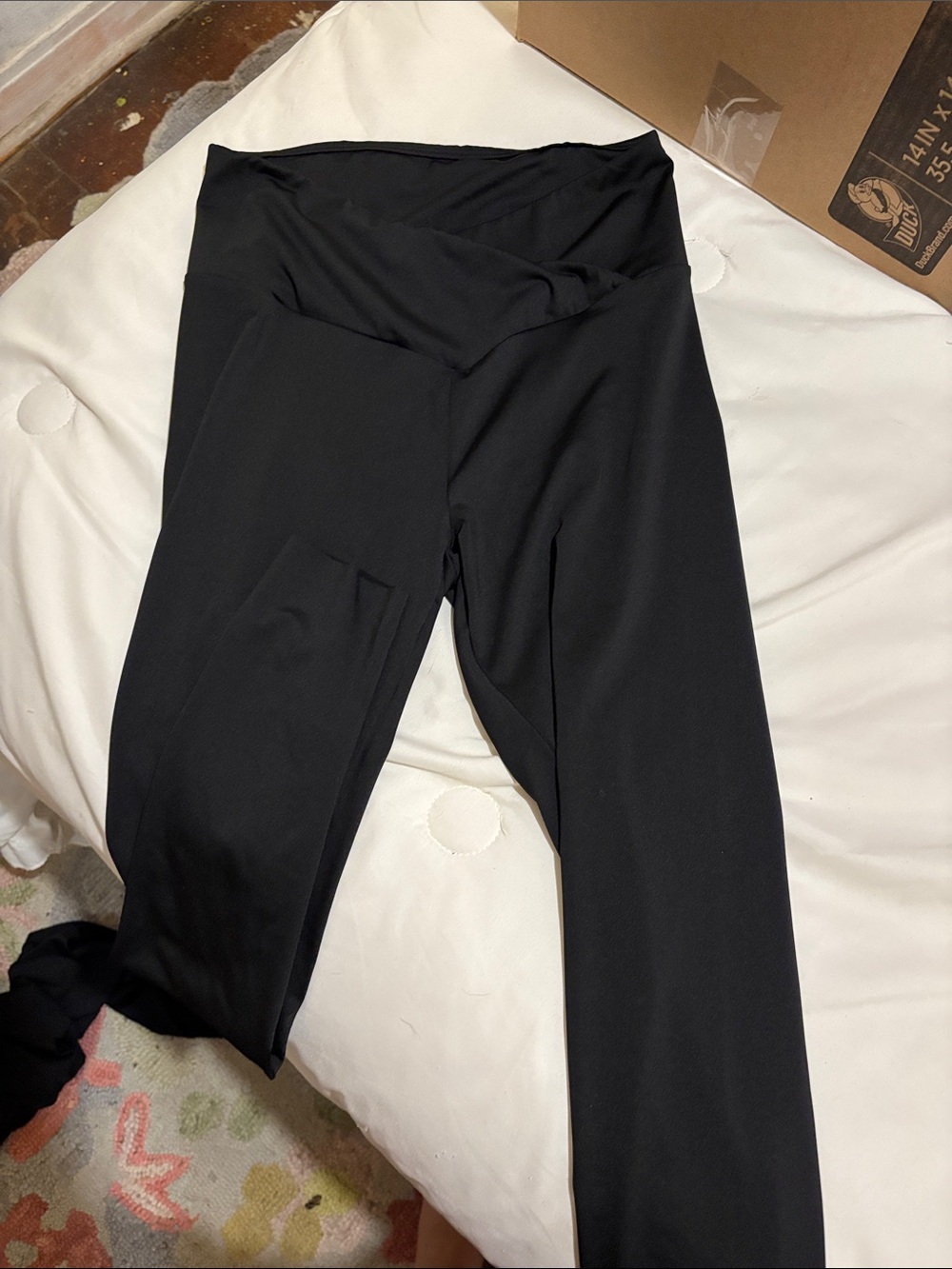 I have three of the same kind and size SHEIN Black High-Waist Workout Leggings